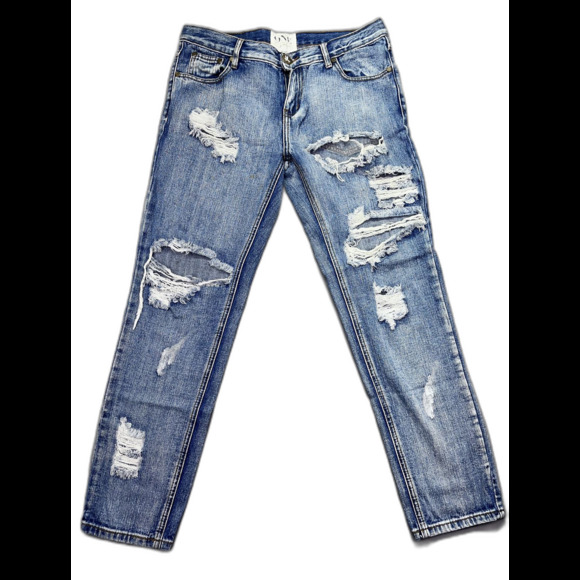 ONE By One Teaspoon Awesome Baggies Jeans Sz 28 Tapered Low Waist Medium Rise - Picture 1 of 16